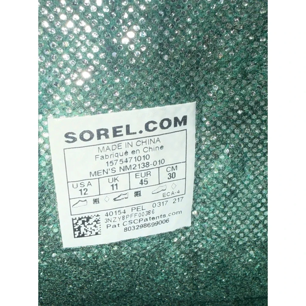 Sorel‎ Caribou XT Snow Boots Mens Size 12 Black Waterproof Winter Insulated EUC